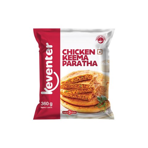 Keventer Chicken Keema Paratha (4 pieces) Price - Buy Online at Best ...