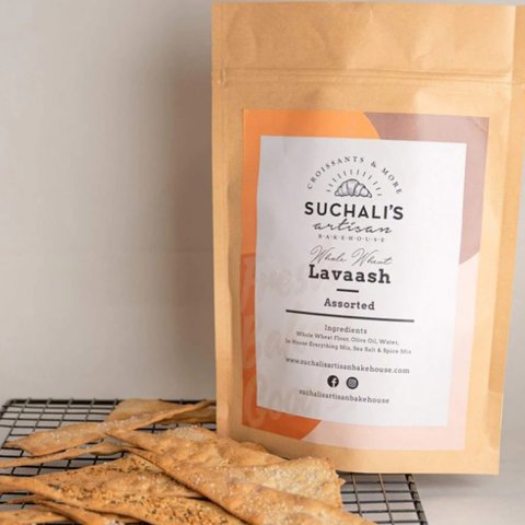 Suchali's Artisan Bakehouse Whole Wheat Lavaash Assorted Crackers Price ...