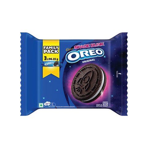 Cadbury Oreo Vanilla Sandwich Cream Biscuits Family Pack Price - Buy ...