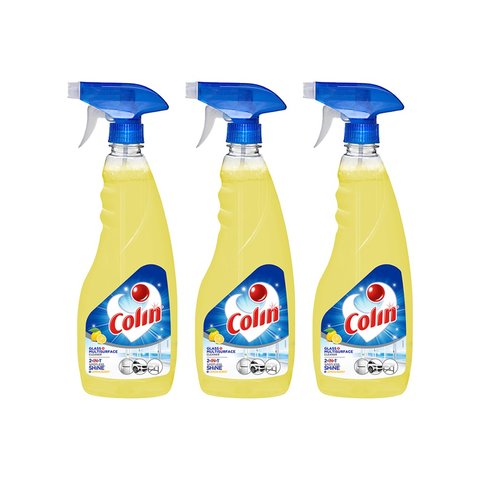 Coling Cleaner Colin Glass Cleaner Liquid Spray (Lemon Burst) - Pack of 3 Price - Buy ...