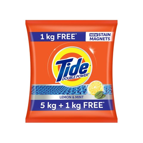 Tide Rice Tide Double Power Detergent Powder (Lemon & Mint) Price - Buy Online at ...