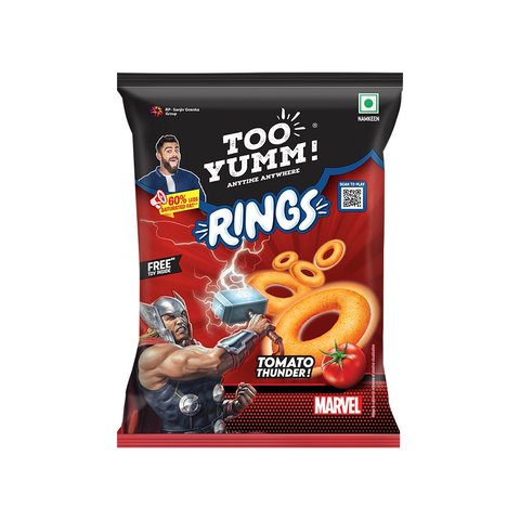 Too Yumm Baked Tomato Thunder Rings Crisps Price - Buy Online at ₹39 in ...