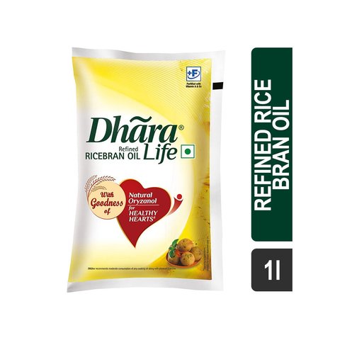 Dhara Life Refined Rice Bran Oil Price - Buy Online at ₹159 in India