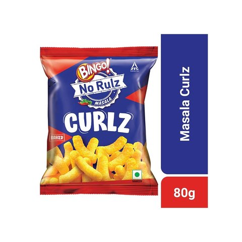 No Rulz Packet Bingo Baked No Rulz Masala Curlz Puffs Price - Buy Online at ₹40 in India