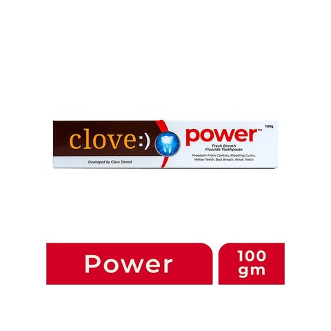 Clove Power Fresh Breath Fluoride Toothpaste Price Buy Online at ₹70