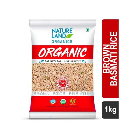 Natureland Premium Organic Brown Basmati Rice Price - Buy Online at ...