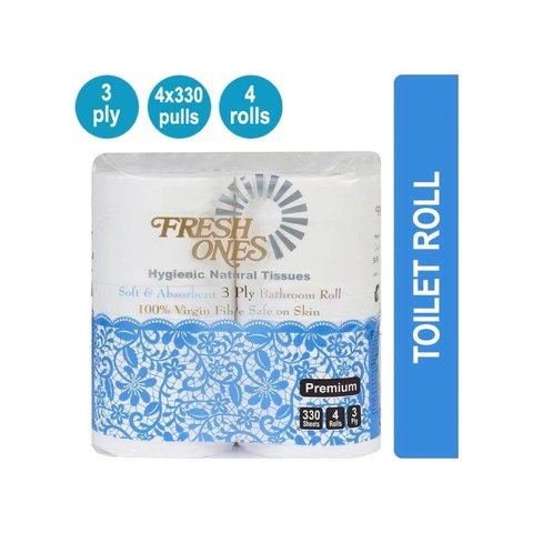 Fresh Ones Premium Toilet Roll (3 Ply) Price - Buy Online at Best Price ...