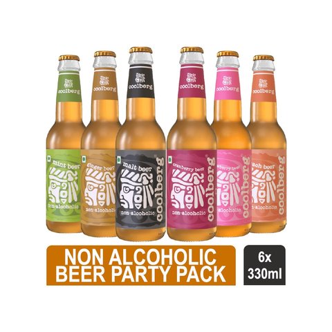 Coldberg Coolberg Non Alcoholic Beer Party Pack (Assorted) Price - Buy Online at ...