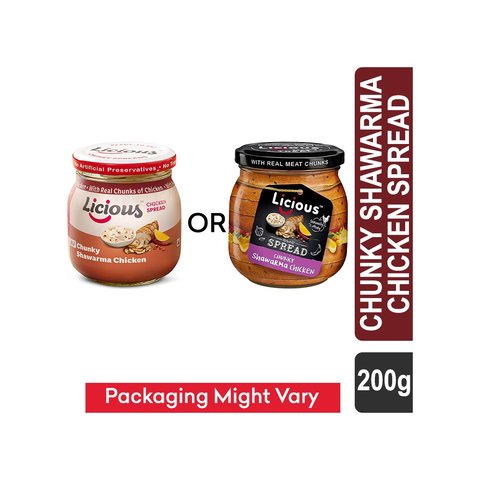 Licious Chunky Shawarma Chicken Spread Price - Buy Online at ₹209 in India