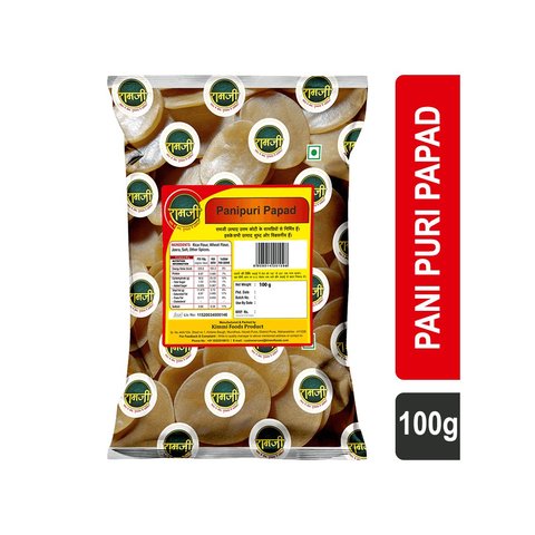 Ramji Pani Puri Papad Price Buy Online At 40 In India ramji-pani-puri-papad-price-buy-online-at-40-in-india