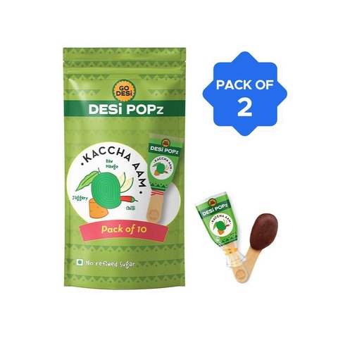 GO DESi Kaccha Aam Desi Popz Candy - Pack of 2 Price - Buy Online at