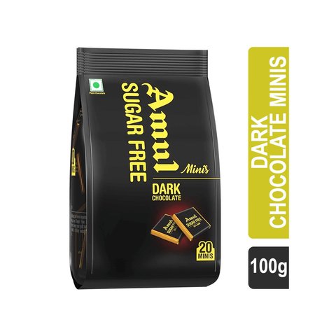 Amul Mini Amul Sugar Free Dark Chocolate Minis Price - Buy Online at Best Price ...