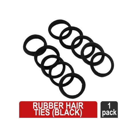 PHC Rubber Hair Ties (Black) Price Buy Online at ₹111 in India