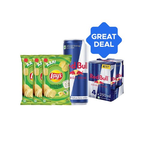 Red Bull Energy Drink 4 X 250 Ml