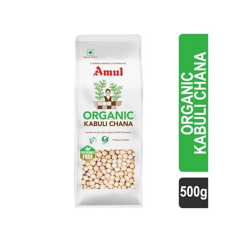 Amul Organic Kabuli Chana Price - Buy Online at ₹140 in India
