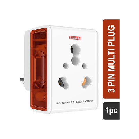 Goldmedal I-Link 16A/6A 3 Pin Multi Plug Price - Buy Online at ₹149 in ...