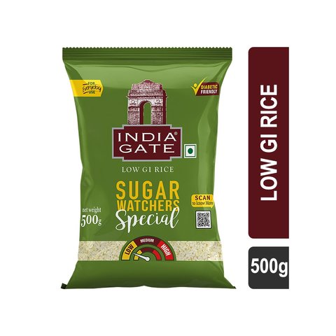 India Gate Sugar Watchers Low GI Rice Sample Price - Buy Online at Best ...