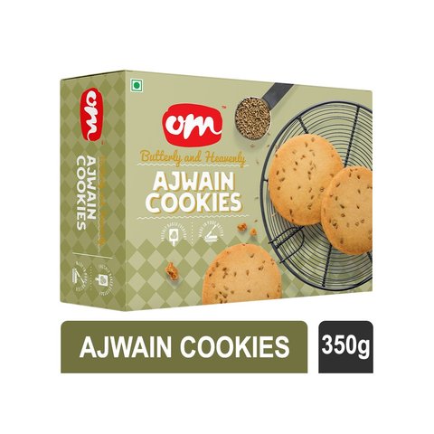 Om Sweets Ajwain Cookies Price Buy Online at ₹135 in India