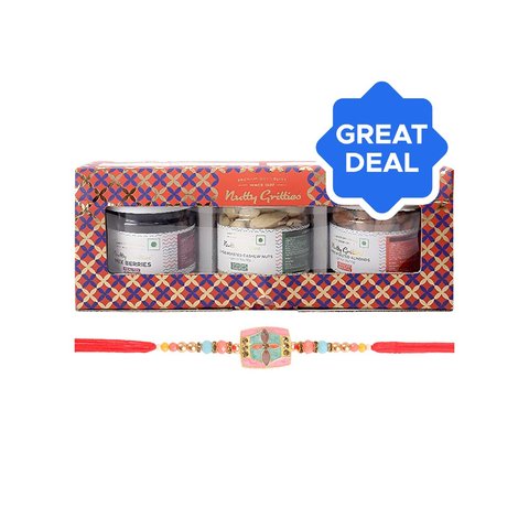 Zintalic Combo Pack Of 10 Multicolor Rakhis (A1) For Brother & Men - Raksha Bandhan Festival Gift Set - View #14