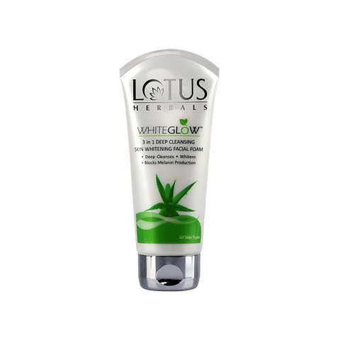 Lotus Herbals WhiteGlow Vitamin C Gesichtsreinigung – Gegen Dunkle Flecken & Für Strahlende Haut