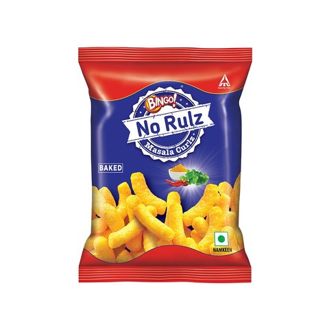 Bingo Baked No Rulz Masala Curlz Puffs - Buy 1 Get 1 Free Price - Buy ...