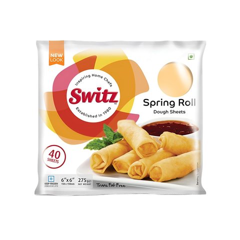 Switz Spring Roll Switz Spring Roll Dough Sheets (Frozen) Price - Buy Online at ₹99 in India