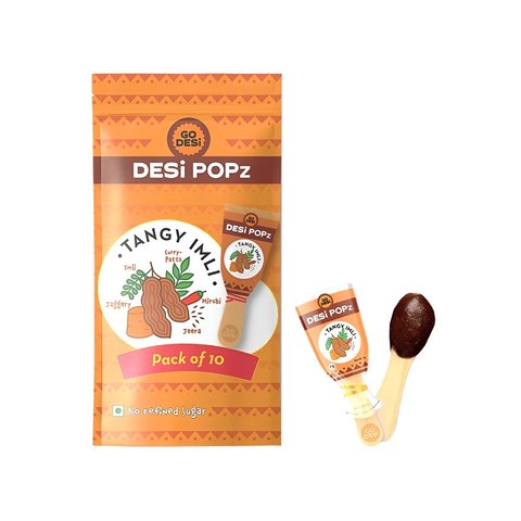 GO DESi Tangy Imli Desi Popz Candy Price - Buy Online at ₹50 in India