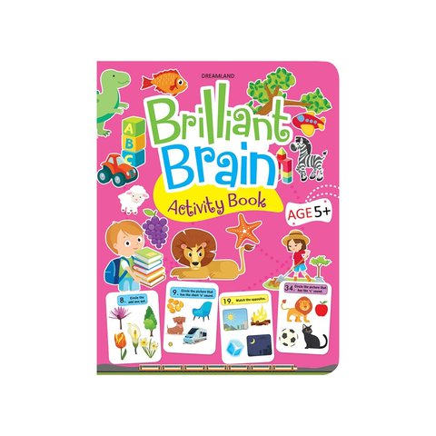 Dreamland Publications Brilliant Brain Activity Book 5+ main image 1
