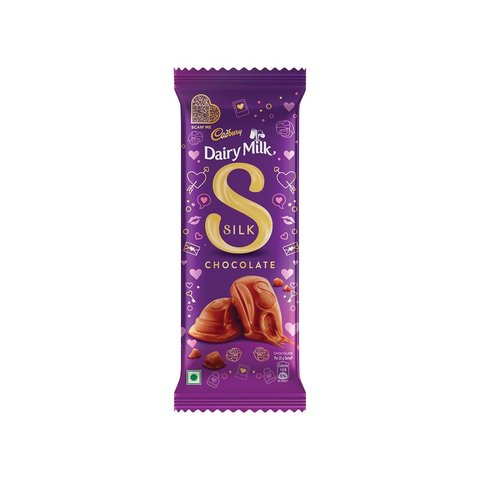 Cadbury Dairy Milk Silk Chocolate Bar 60 G Price Buy Online At 80 In cadbury-dairy-milk-silk-chocolate-bar-60-g-price-buy-online-at-80-in