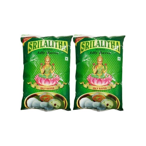 Lalitha Rice Rava Sri Lalitha Premium Idli Rava - Pack of 2 Price - Buy Online at Best ...