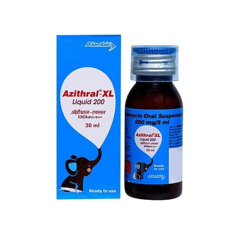 Azithra Liquid Azithral XL 200mg Bottle Of 30ml Liquid Price - Buy Online at ₹107 in India