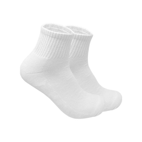 Mukhaksh Terry Cotton Ankle Length Socks (White, Free Size) Price - Buy ...