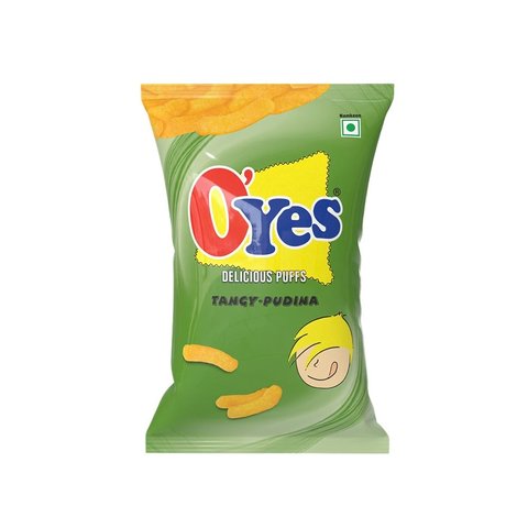 Oyes Pudding O'yes Delicious Tangy Pudina Puffs Price - Buy Online at Best Price in ...