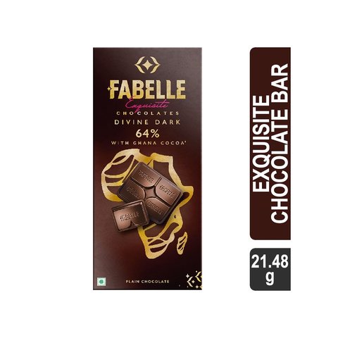 Fabelle Exquisite Dark Chocolate Bar (Divine Dark) Price - Buy Online ...