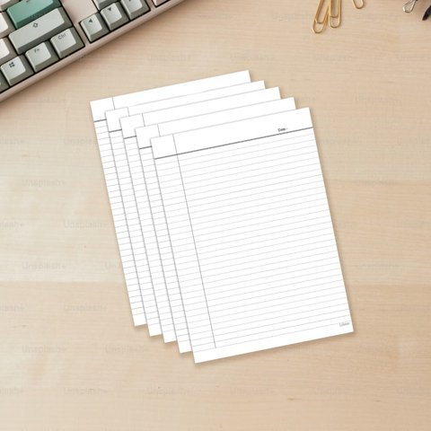 One Side Ruled Project Paper Lakeer Single Side Ruled A4 Sheets (White) Price - Buy Online at ₹379 ...