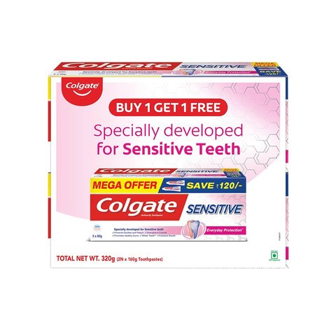 Colgate Sensitive Toothpaste - Buy 1 Get 1 Free Price - Buy Online at ...