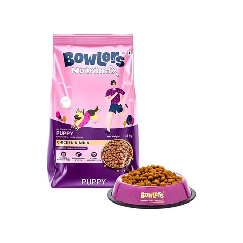 Bowlers Nutrimax Chicken & Milk Puppy Dry Puppy Food Price - Buy Online ...