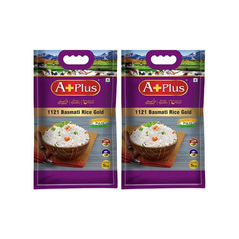 Aplus Gold Basmati Rice (Extra Long Grain) - Pack of 2 Price - Buy ...