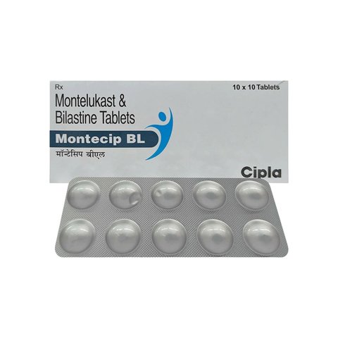 Montecip BL Strip of 10 Tablets Price - Buy Online at ₹134 in India