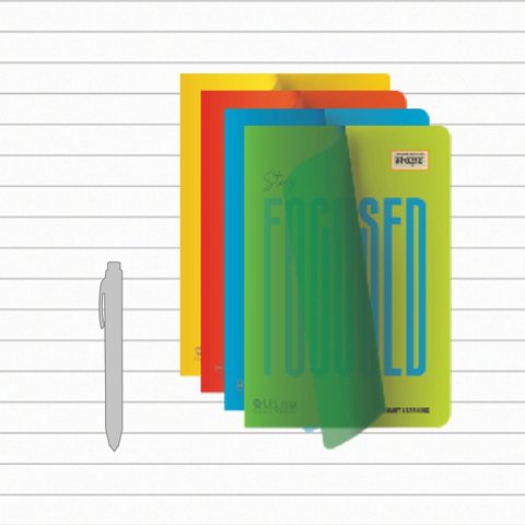 Shape Ultima Single Line Notebook (A4, Multicolour) Price - Buy Online ...