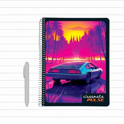 Classmate Pulse 1 Subject Single Line Notebook (200, Design may vary ...