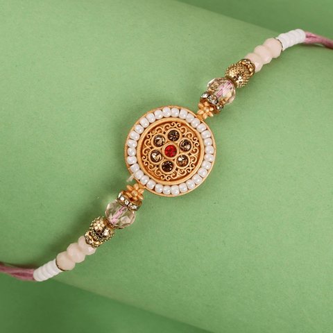 Premium Round Pendant Rakhi Shubh Price - Buy Online at Best Price in India
