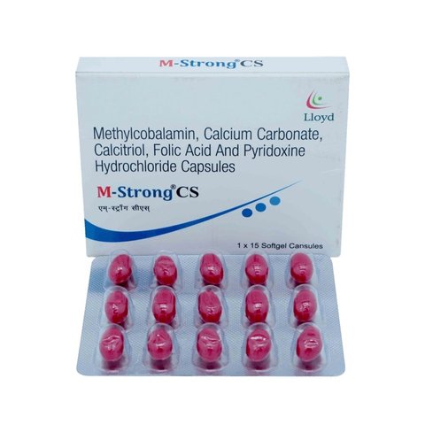 M Strong CS Strip of 15 Softgel Capsules Price - Buy Online at Best ...