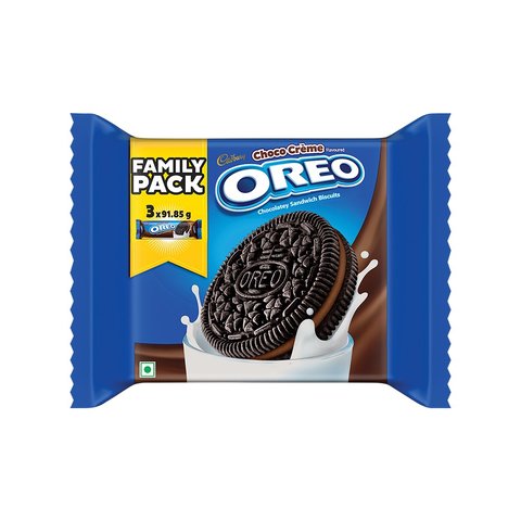 Cadbury Oreo Chocolate Flavour Cr me Sandwich Cream Biscuits Family Cadbury oreo chocolate flavour cr me sandwich cream biscuits family