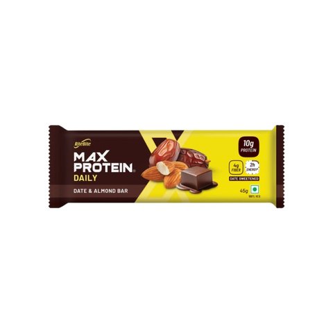 RiteBite Max Protein Date & Almond 10 g Protein Bar Price - Buy Online ...
