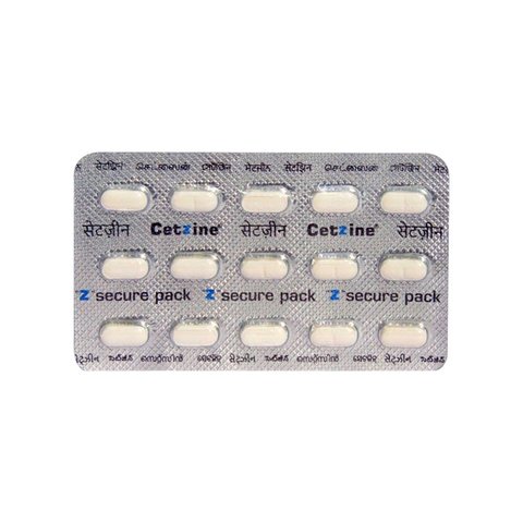 Cetzine 10mg Tablets Price - Buy Online at ₹30 in India