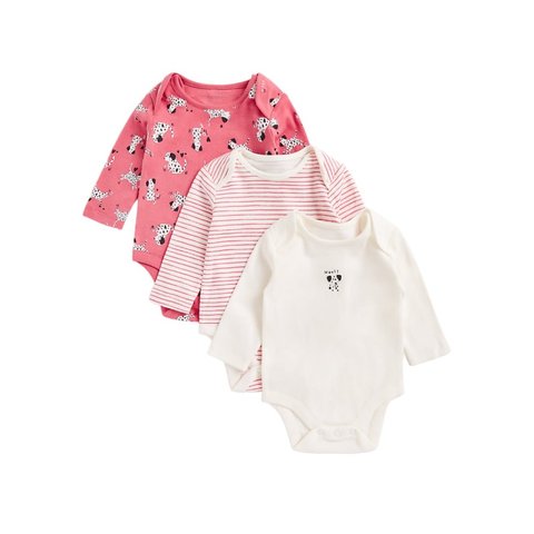 Mothercare Peach Cotton Romper