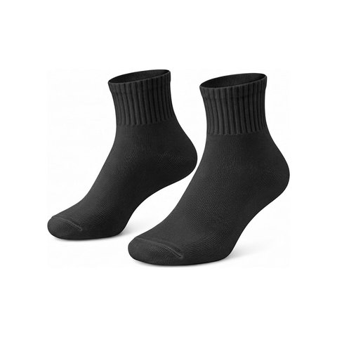 Mukhaksh Terry Cotton Ankle Length Socks (Black, Free Size) Price - Buy ...
