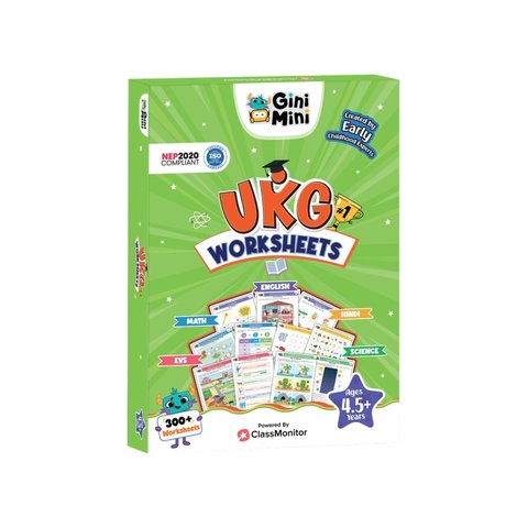 GiniMini UKG Worksheets (Multicolour) Price - Buy Online at Best Price ...