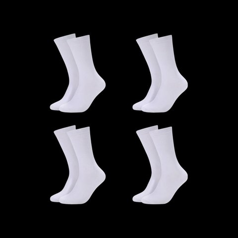 Mukhaksh Terry Cotton Calf Length Socks (White, Free Size) Price - Buy ...